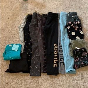 Bundle of girls leggings